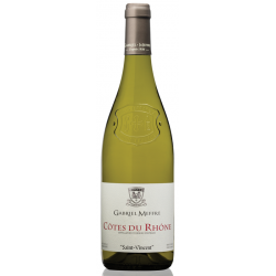 Saint Vincent Gabriel Meffre COTES DU RHONE Vin Blanc AOP 75 cl