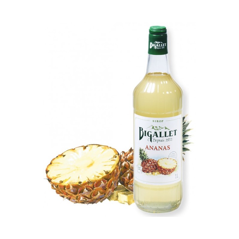 Ananas SYRUP Bigallet 1 L.