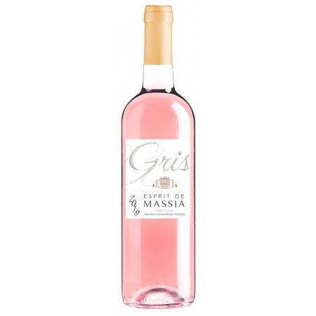 Esprit De Massia PAYS D'OC Rosé Wein Grau IGP 75 cl
