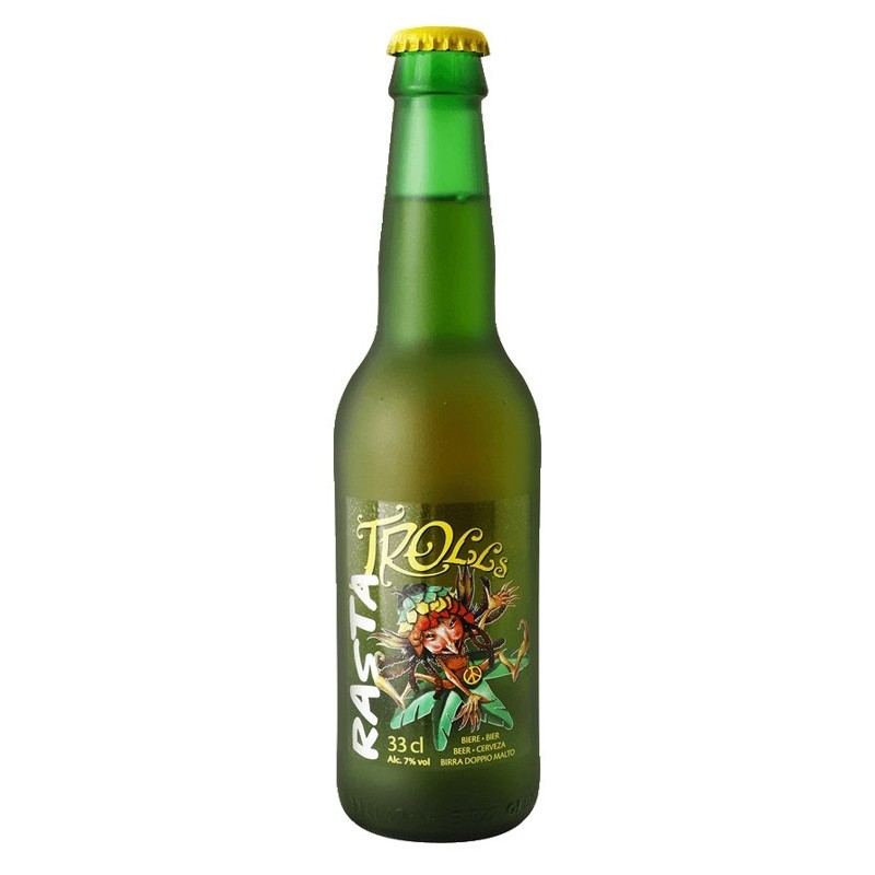 RASTA TROLLS Blondes belgisches Bier 7 ° 33 cl