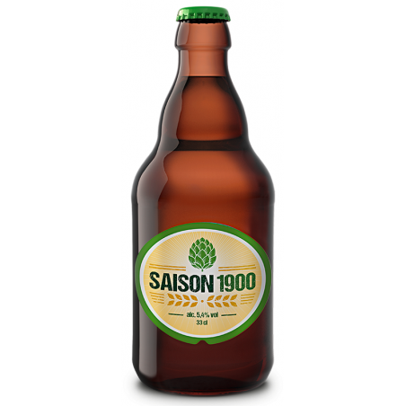 SAISON 1900 Belgian Amber Beer 5.4 ° 33 cl