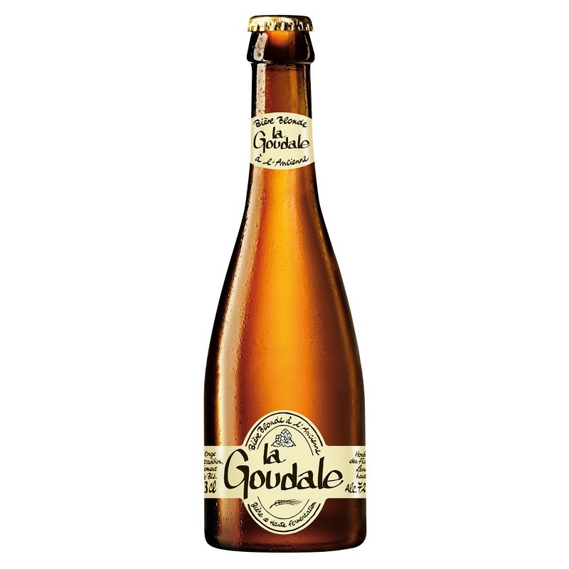 GOUDALE Blondes altmodisches französisches Bier 7,2 ° 33 cl