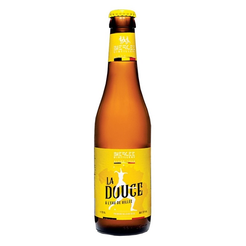 Bière LA DOUCE DE VILLEE Blanche Belge 5.9° 33 cl