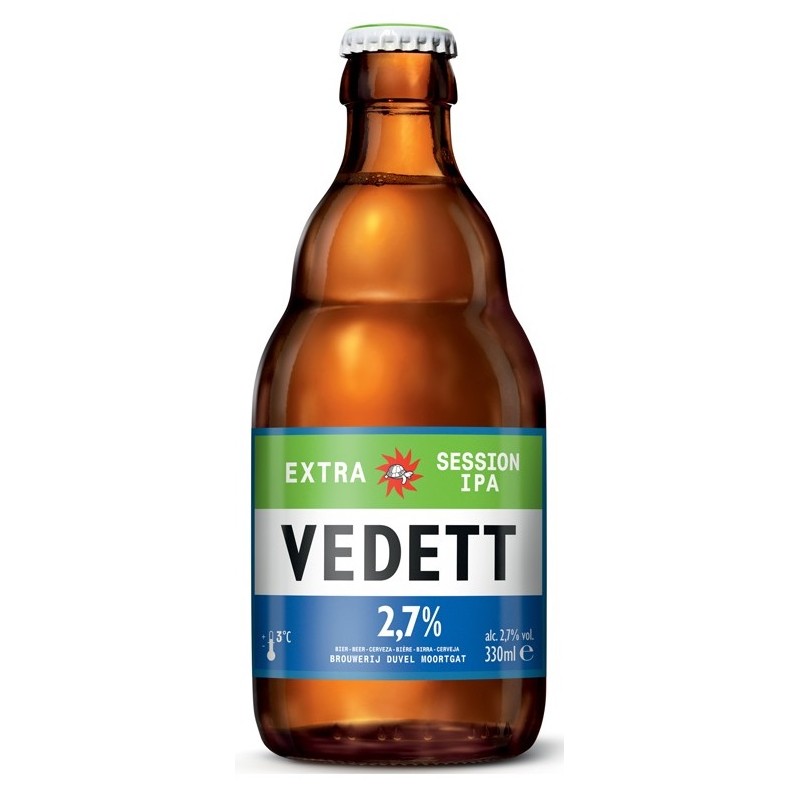 Bière VEDETT EXTRA SESSION IPA Blonde Belge 2,7° 33 cl