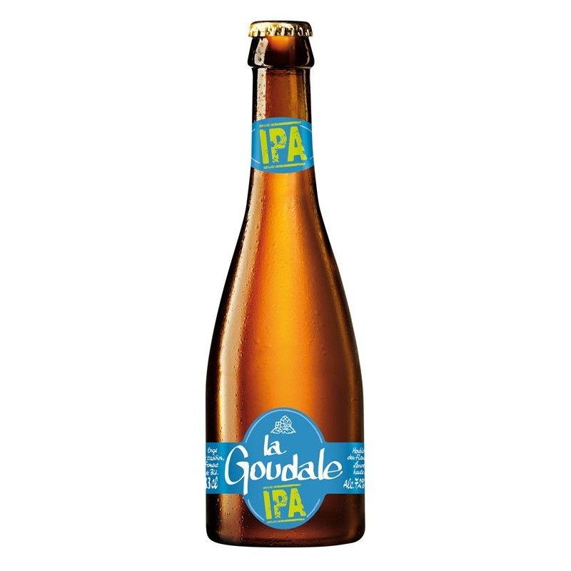 Beer LA GOUDALE IPA Blond French 7.2 ° 33 cl