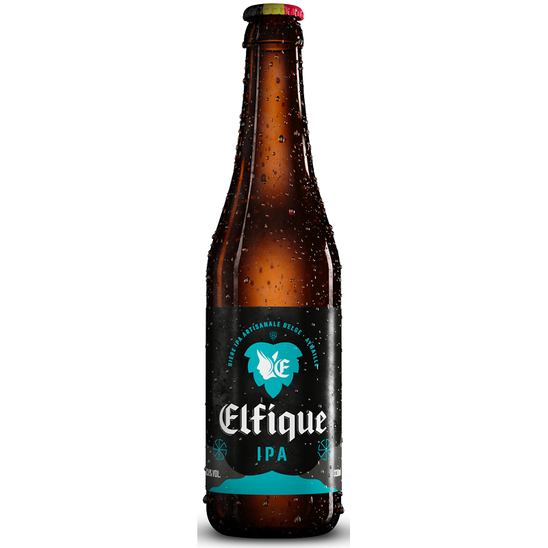 ELFIQUE IPA Birra IPA bionda belga 6 ° 33 cl