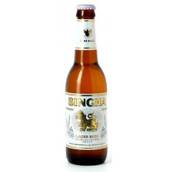 Bière SINGHA Blonde Thaïlandaise 5° 33 cl