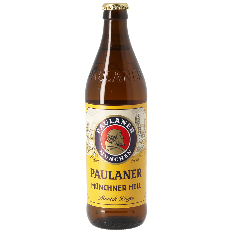 PAULANER Original Münchner Hell Blonde Bier Deutsch 4,9 ° 50 cl
