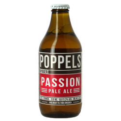 Bière POPPELS PASSION PALE ALE Blonde Suédoise 5,2° 33 cl