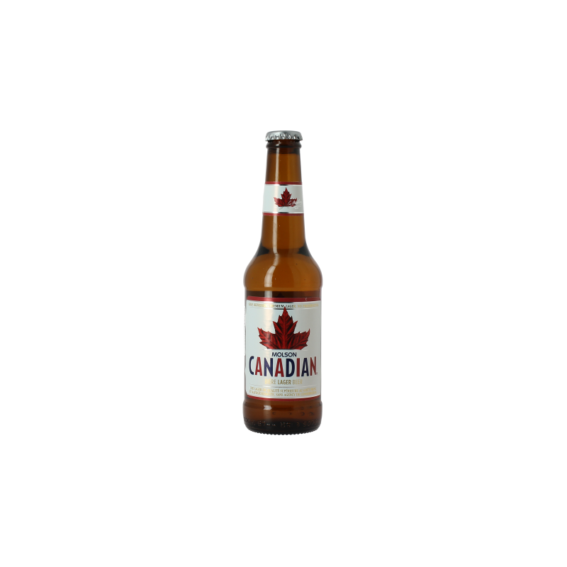 MOLSON CANADIAN Blond Canadian beer 4° 33 cl