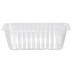 Translucent TRAY sealable and microwaveable 1015 cc - the 160