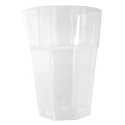 CUP Fiesta Reusable transparent Polypropylene 30 cl - pack of 10