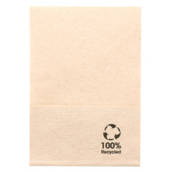 NAPKIN Natural BIO for Table Dispenser 1 thickness 17X17 cm - the bag of 200