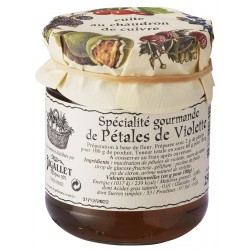 CONFIT de Pétales de Violette Bigallet cuite au chaudron - Bocal de 250 g