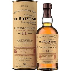 WHISKEY The Balvenie Caribbean Cask 14 years old 43 ° 70 cl in its case
