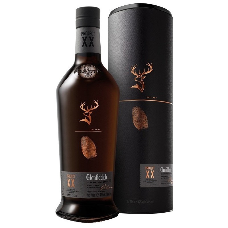 WHISKEY Glenfiddich Project XX Scotland 47 ° 70 cl in its UnPeated case