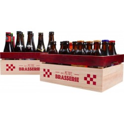 Wooden crate Red and Natural My Little Brewery