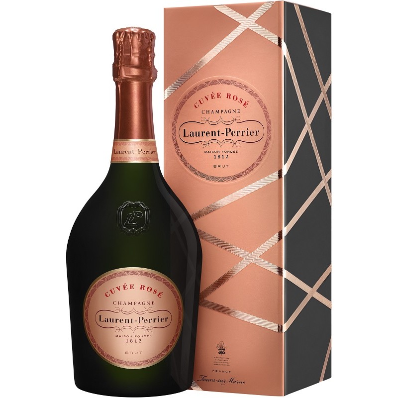 Laurent-Perrier Vino Rosato Champagne Brut 75 cl AOP nella sua custodia