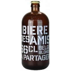 Beer BIERE DES AMIS Belgian Bonde 5.8 ° 66 cl