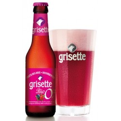 Bière GRISETTE FRUITS DES BOIS Blanche BIO Belge 3,5° 25 cl