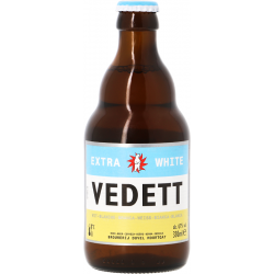 Bière VEDETT WITTE Blanche Belge 4,7° 33 cl