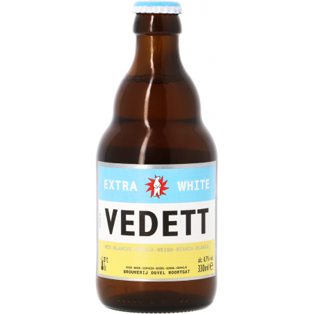 Cerveza Belga Blanca VEDETT WITTE 4.7 ° 33 cl