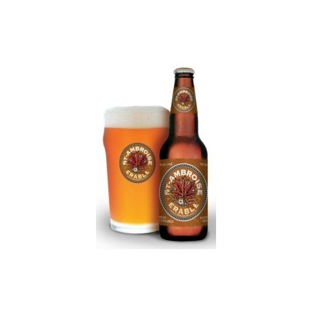 Bier ST AMBROISE ERABLE Kanadischer Bernstein 4,5° 34,1 cl