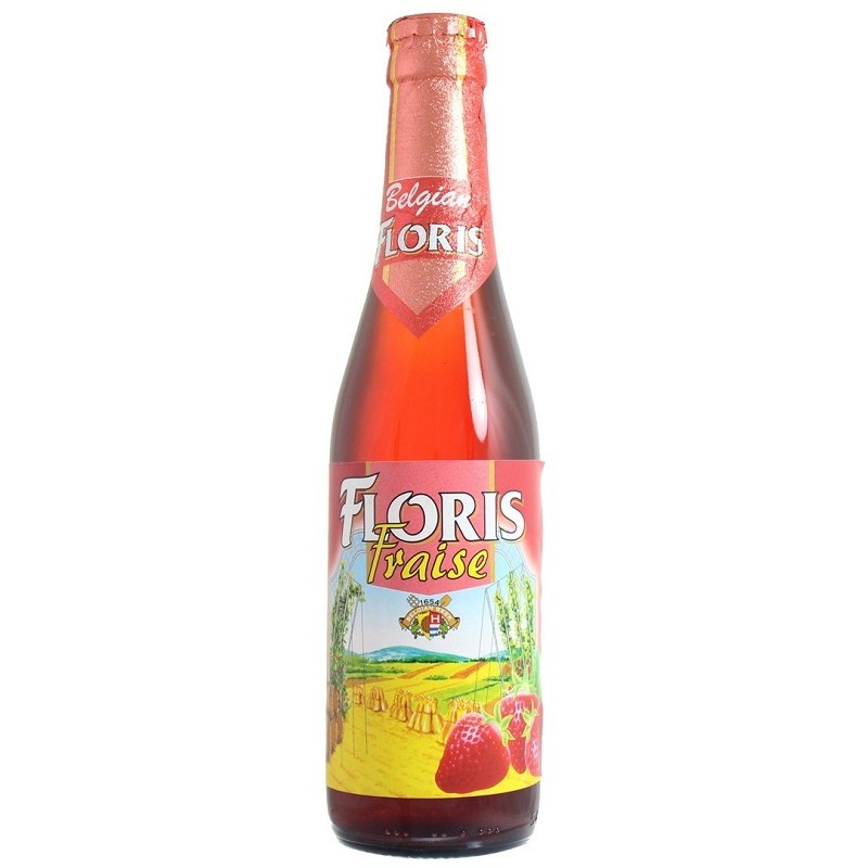 FLORIS Bier mit belgischer weißer Erdbeere 3,6 ° 33 cl