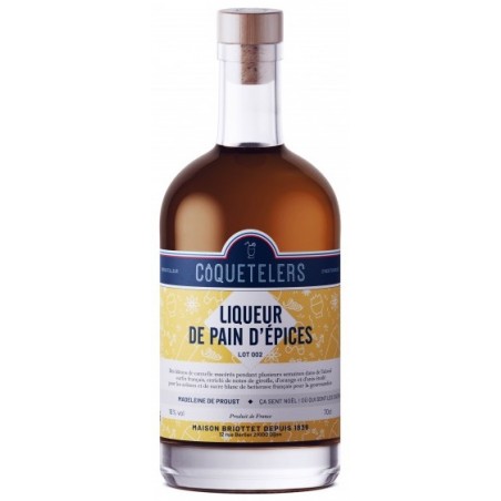 LIQUEUR Gingerbread Coquetelers French 18 ° 70 cl