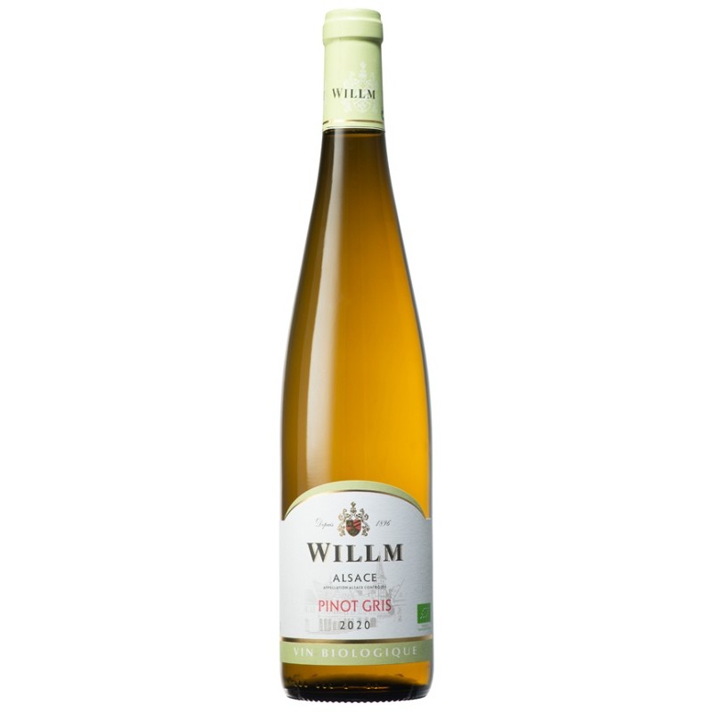 Maison Willm PINOT GRIS Süßer Weißwein AOP 75 cl BIO