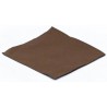 CHOCOLATE cocktail NAPKIN in disposable paper 20 x 20 cm 2 layers double point - bag of 100