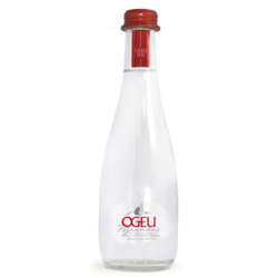 OGEU Intense Agua Mineral con Gas Botella Cristal 33 cl