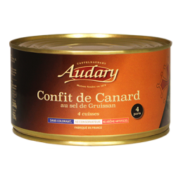 CONFIT D'ANATRA 4 Cosce - Cartone da 1300 g