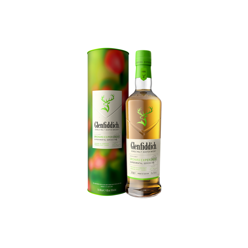 WHISKEY Glenfiddich Orchard Experiment Scotland 43° 70 cl in its case