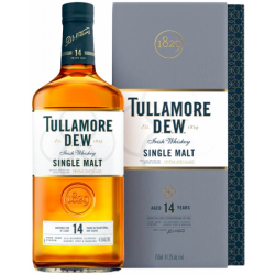 WHISKY Tullamore Dew 14 JAHRE Single Malt Irland 41,3° 70 cl im Karton