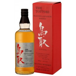 WHISKEY The Tottori Japanese Blend 43° 70 cl in its case