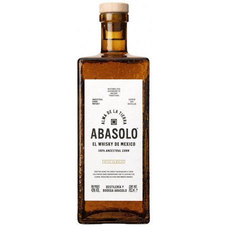 WHISKEY Abasolo 3 YEARS 100% Mexican CORN 43° 70 cl
