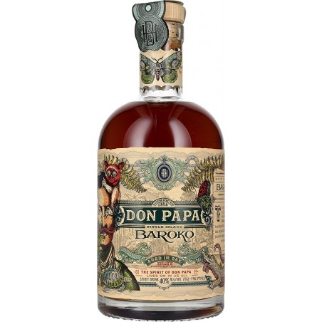 RUM Old Don Papa 7 years amber 40 ° 70 cl