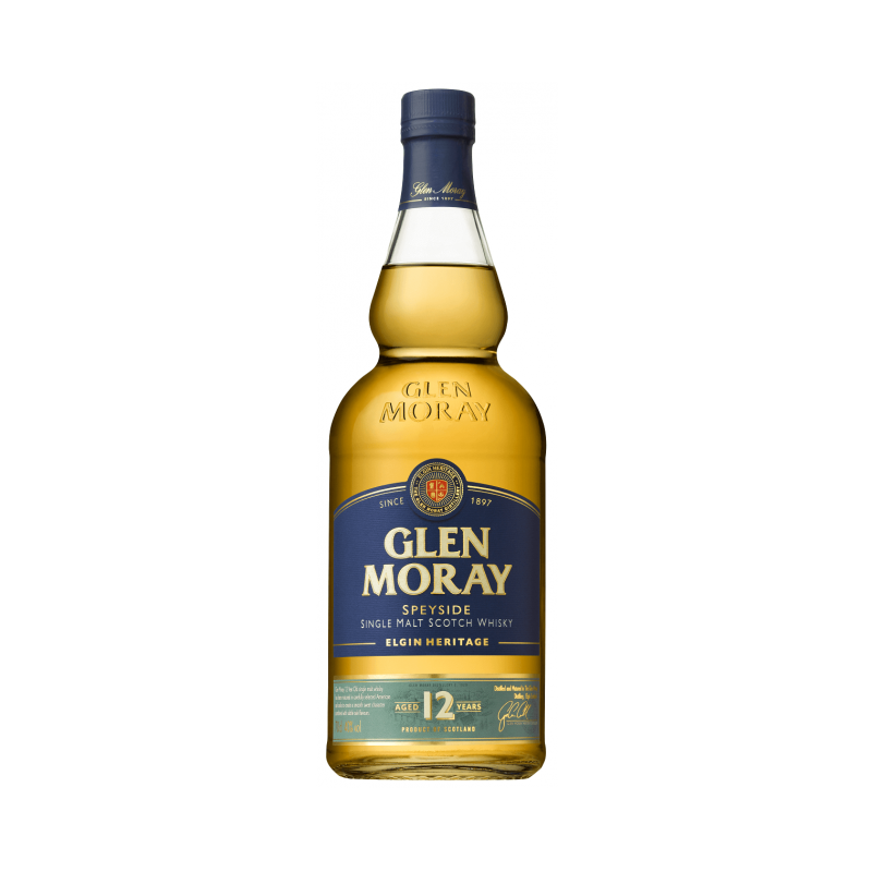 WHISKY Glen Moray Elgin Heritage12 años Escocia 40° 70 cl