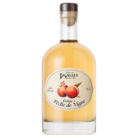 Bigallet Vine Peach Cream 18 ° 50 cl