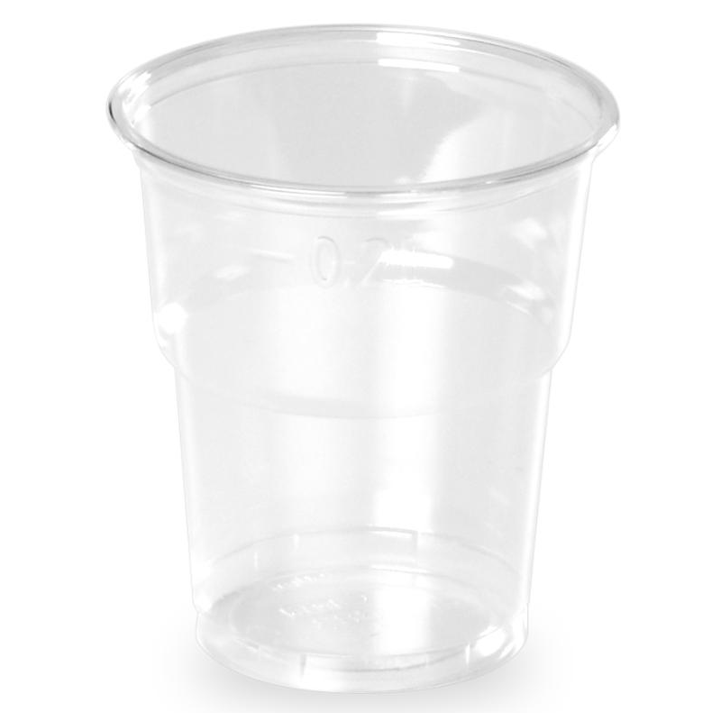 Bicchiere Cristallo Trasparente RPET riciclato 20/27 cl ø 78 mm - 50