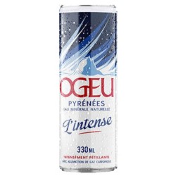 OGEU Acqua Minerale Frizzante Intensa lattina 33 cl
