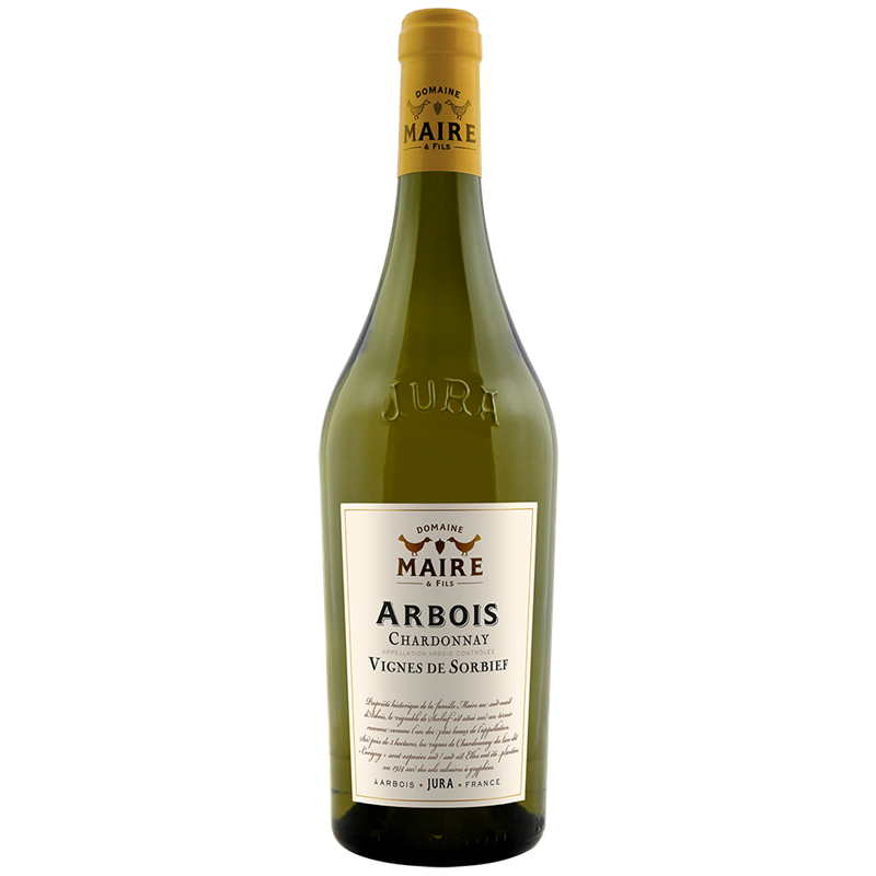 Domaine Maire ARBOIS Vin Blanc AOC Tradition Chardonnay Vignes De Sorbief 75 cl