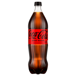 Bottiglia in plastica COCA-COLA Zero pet da 1 L