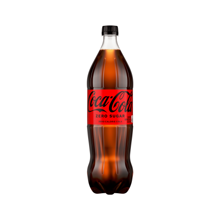 Bottiglia in plastica COCA-COLA Zero pet da 1 L