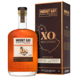RHUM Vieux MOUNT GAY Extra Old XO 43° Antilles Barbades 70 cl