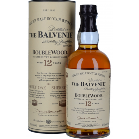 WHISKEY Balvenie Dooble Wood 12 years Scotland 40° 70 cl in its case