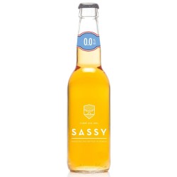 CIDER Sassy Le Sans Alcohol Halbtrocken 0% Frankreich 33 cl BIO