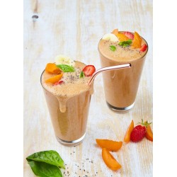 SMOOTHIES Orange 100% Apricot+Banana+Strawberry Sublim Foods France 24 gr