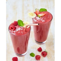 SMOOTHIES Pink 100% Fruits Strawberry+Banana+Raspberry Sublim Foods France 24 gr